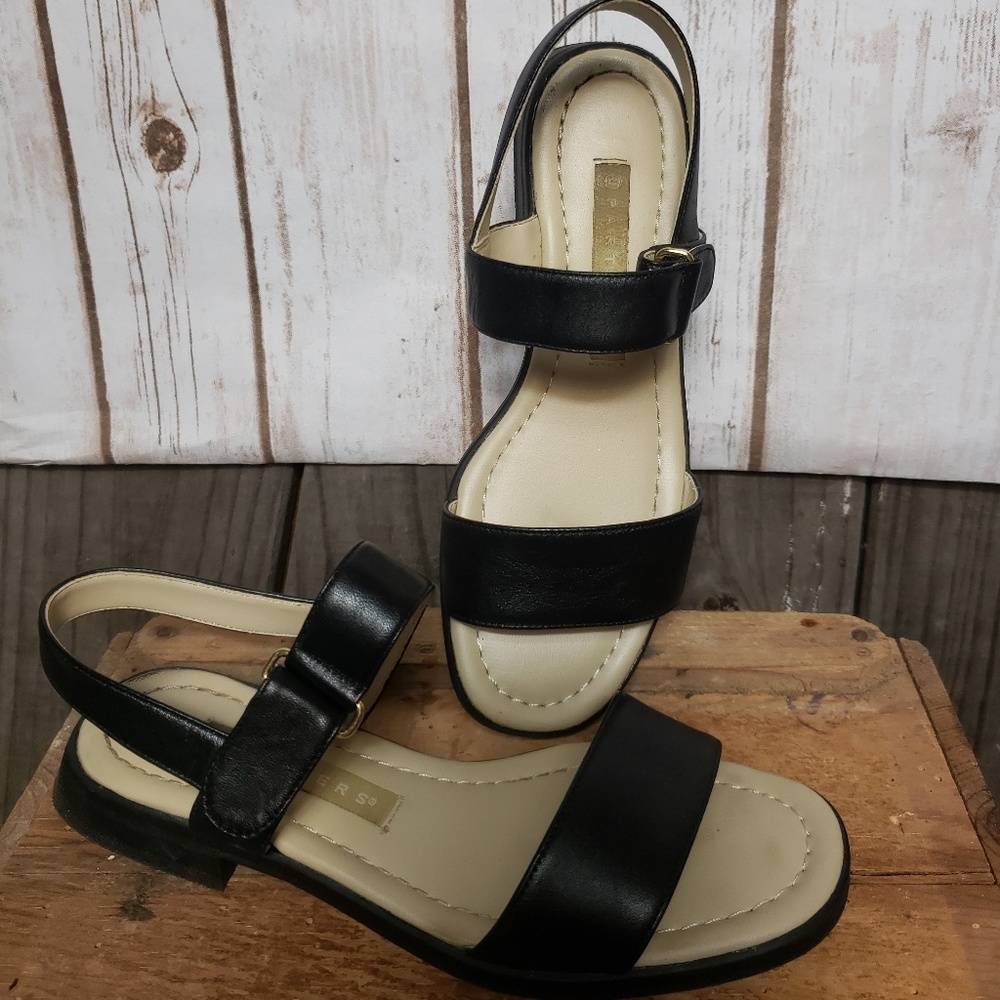 Partners Senset Black Sandals